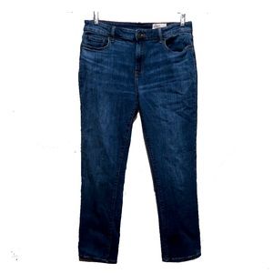 Cosmic Blue Love Denim Jeans Straight Cut Size 31